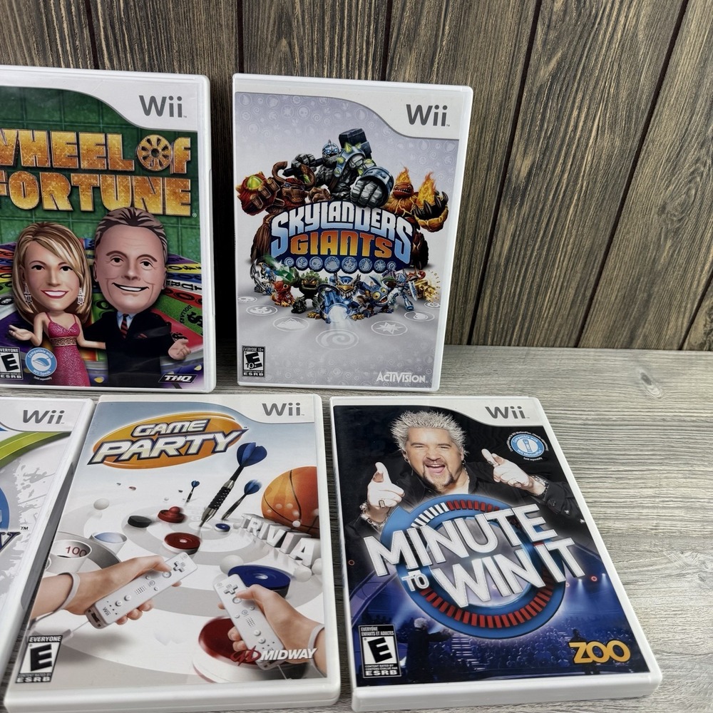 Nintendo Wii Game Lot – Party, Racing & Adventure Bundle 7 Games, Tested & Clean - Picture 4 of 11